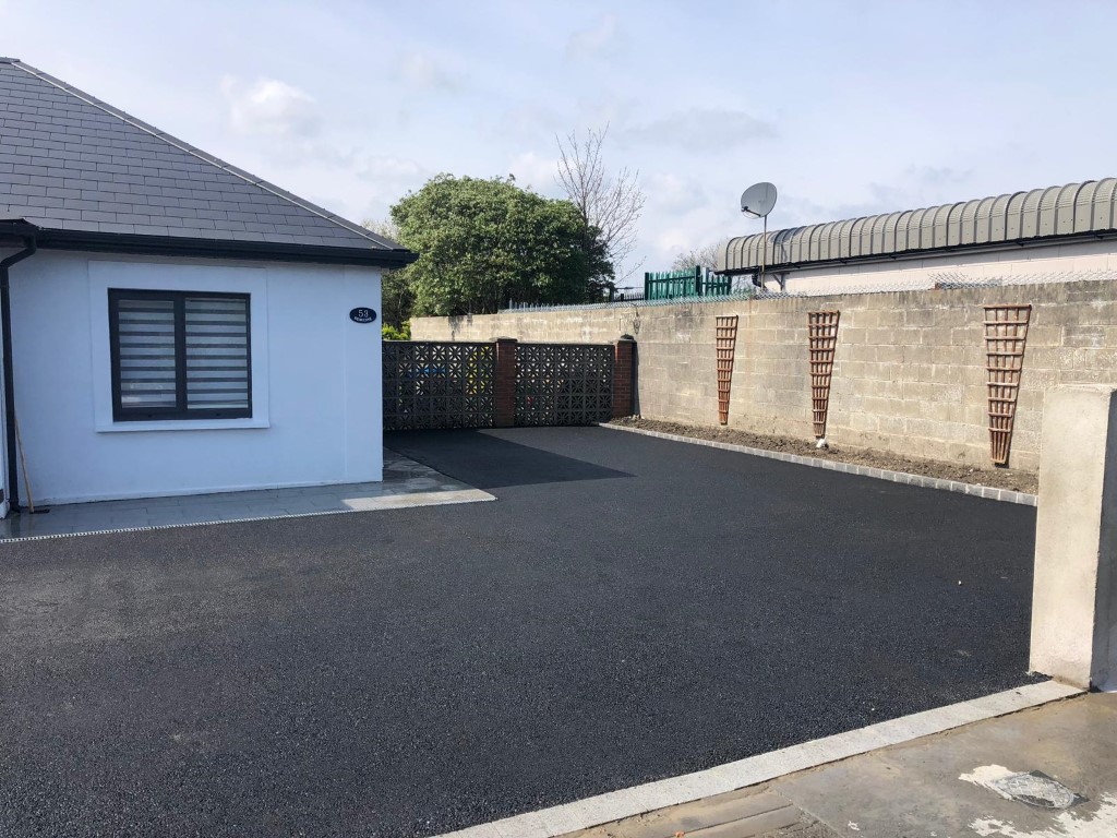 New Asphalt Driveway in Killester, Dublin