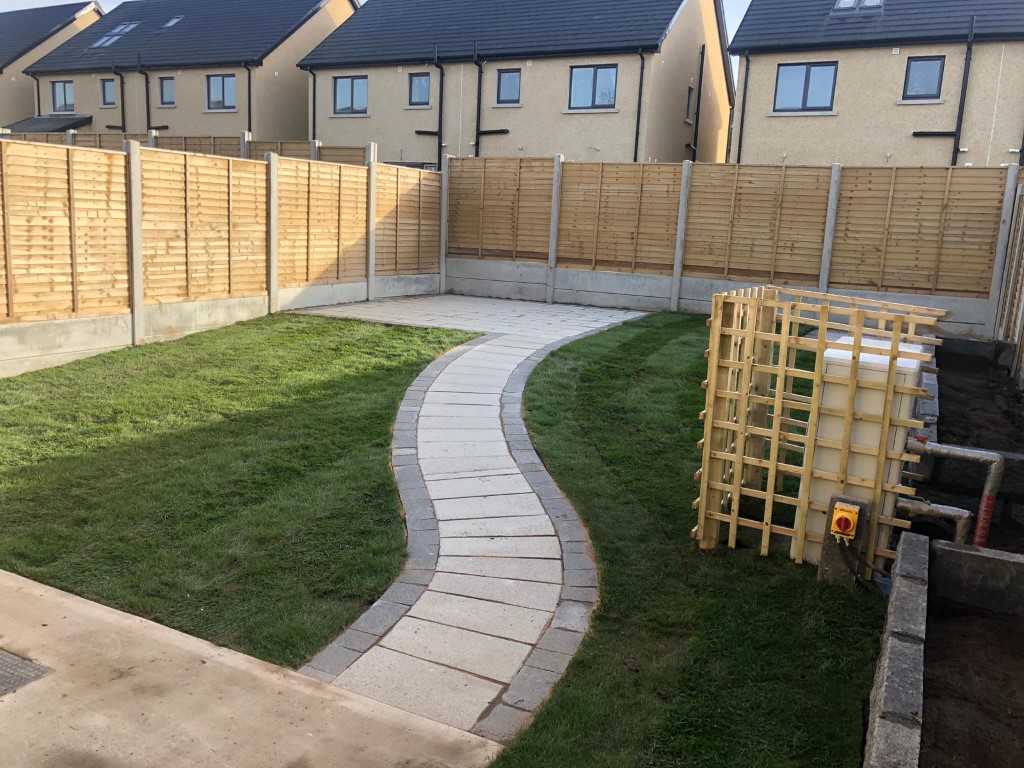 Silver Granite Patio in Maydenhayes, Co. Meath