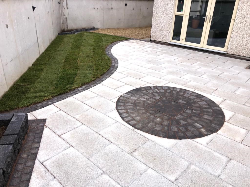 Completely New Patio Installation in Hansfield Wood, Dublin