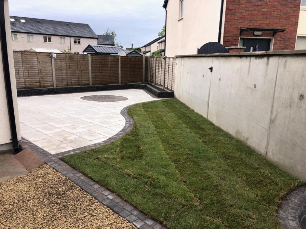 Completely New Patio Installation in Hansfield Wood, Dublin