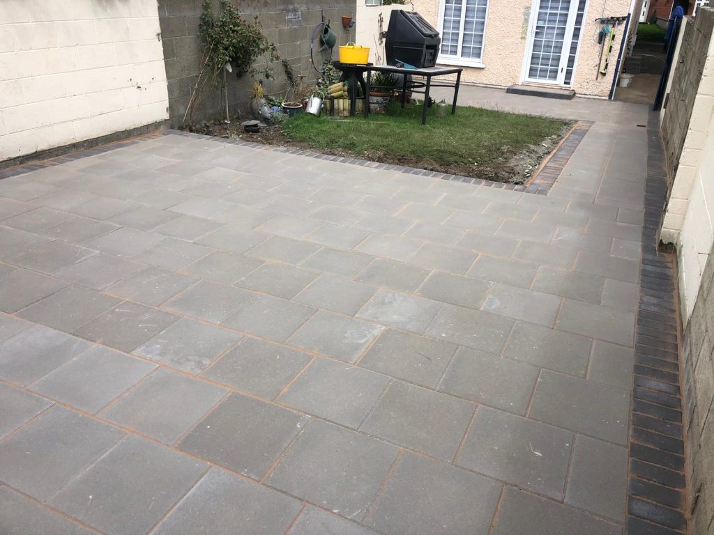 Patio Installation Completed by Drivescape Paving in Celbridge, Kildare