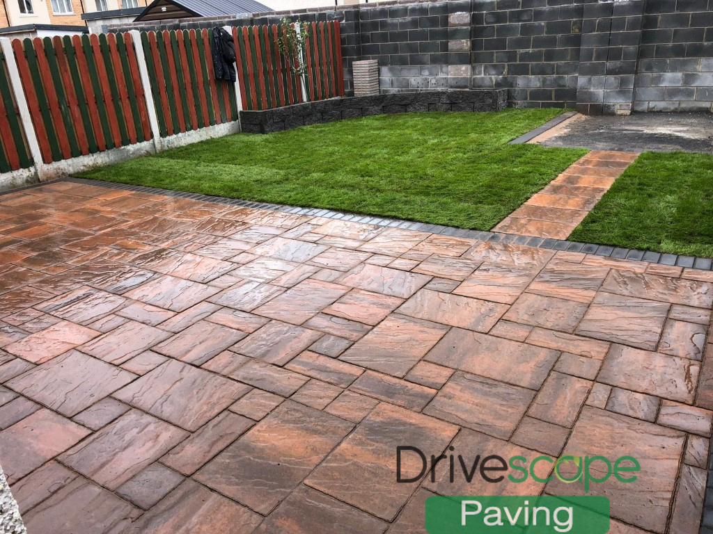 Belvedere Patio with Shed Base and Pathway in Navan, Co. Meath