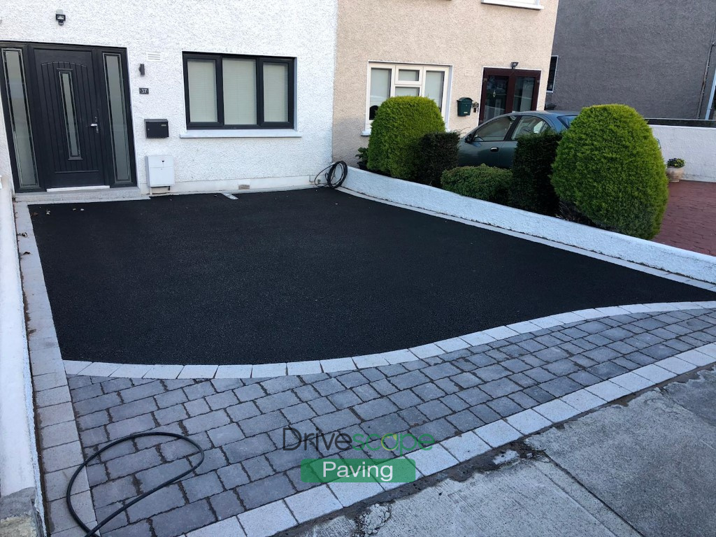 Asphalt Driveway with Paved Apron in Walkinstown, Dublin