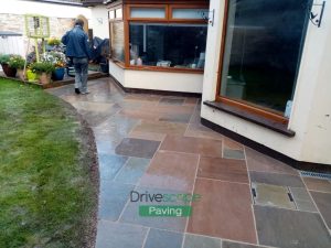 Cathedral Sandstone Patio in Raheny, Dublin