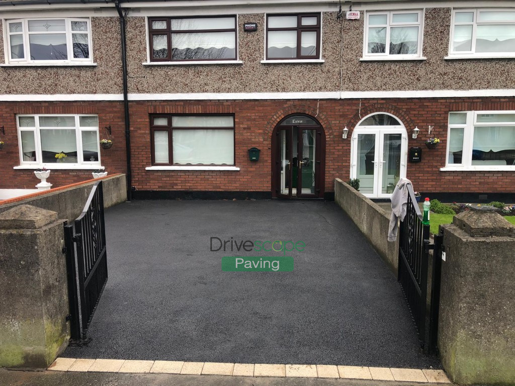 Tarmac Driveway with Granite Brick Border in Kilmore, Dublin