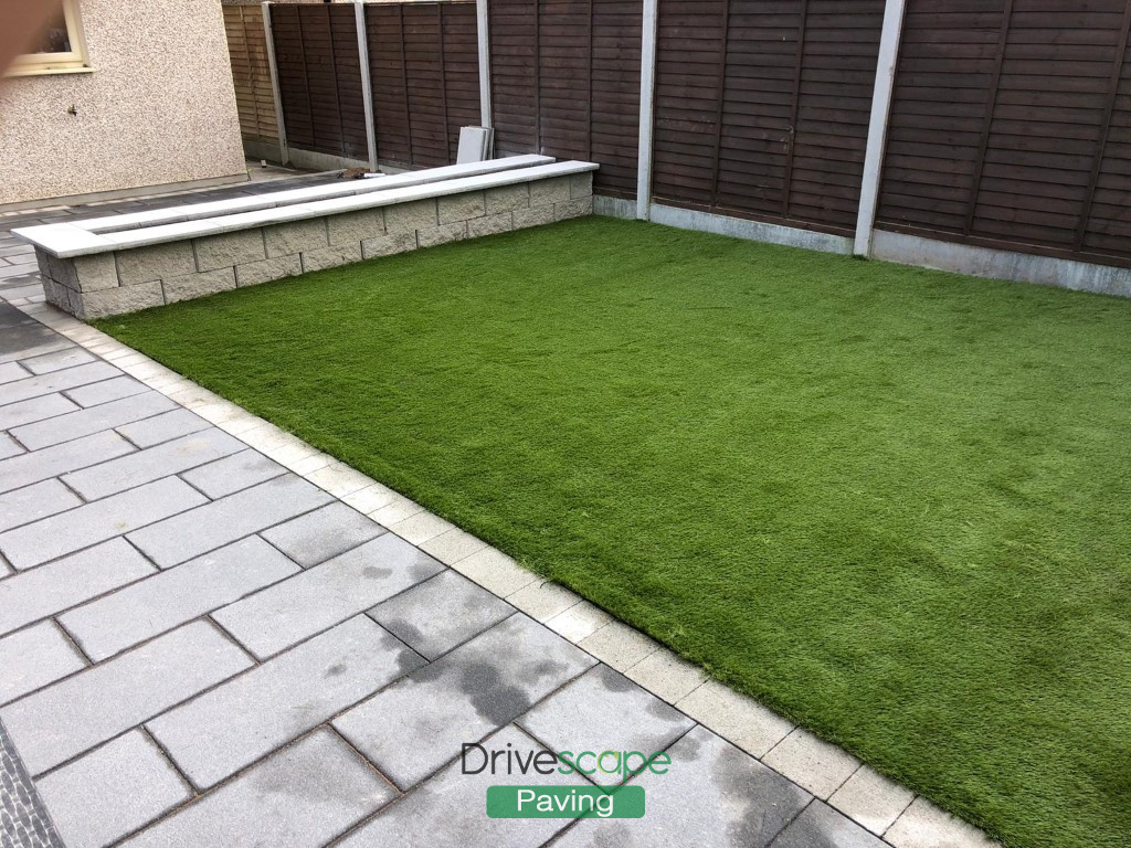 Black Granite Patio in Hansfield Wood