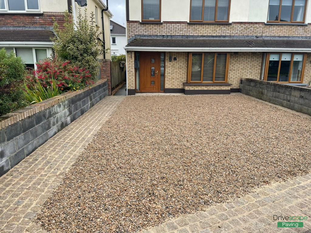 Gravel and Granite Driveway in Donabate, Co. Dublin