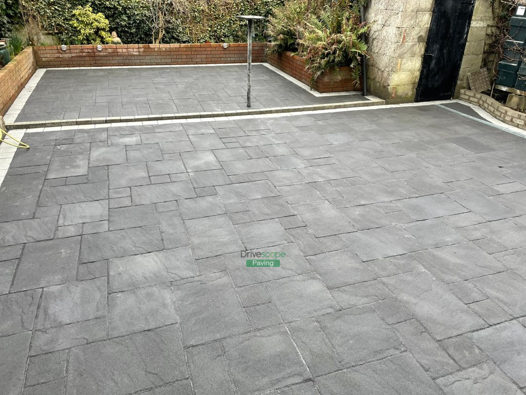 Tiered Belvedere Granite Patio in Blanchardstown, Dublin