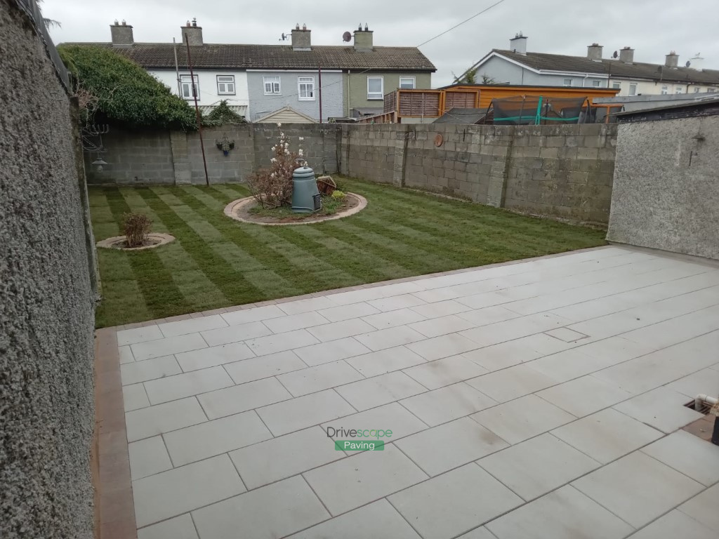 Newgrange Granite Slabbed Patio in Clondalkin, Dublin