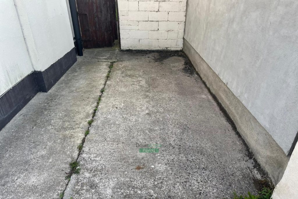 Driveway with Black Granite Corrib Paving and Silver Granite Borderline in Leixlip, Co. Kildare (2)