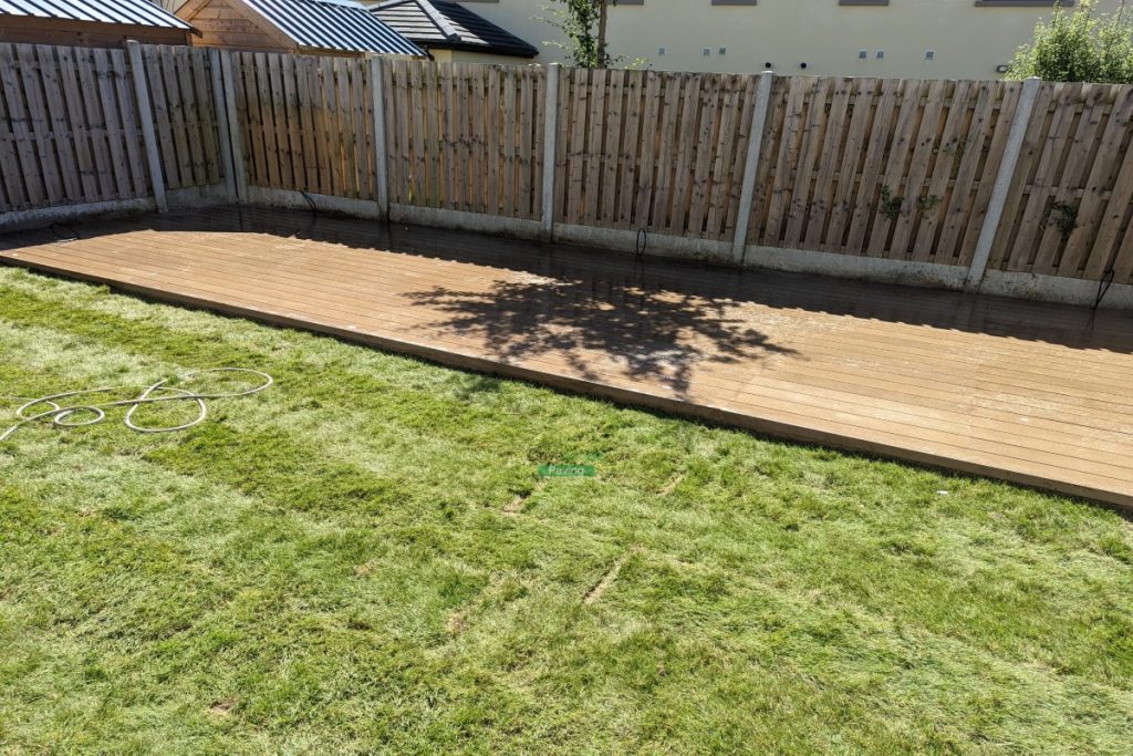 Patio with Composite Decking and Roll-On Turf in Hansfield Wood, Dublin (8)