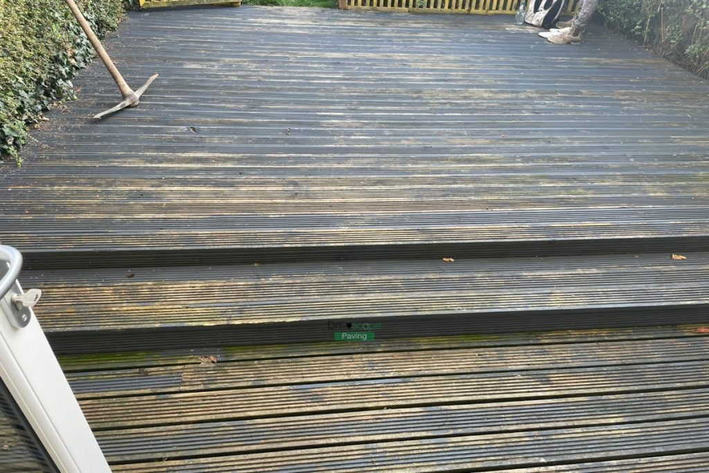 Silver Granite Slabbed Patio with Charcoal Borderline and Hallmark Walling in Killester, Dublin (1)