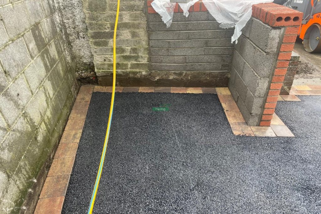 Asphalt Driveway with Granite Step and Corrib Paved Borderlines in Killester, Dublin (3)