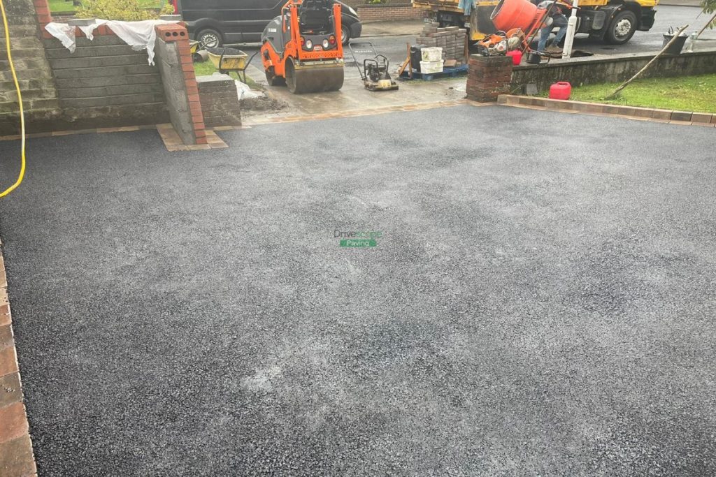 Asphalt Driveway with Granite Step and Corrib Paved Borderlines in Killester, Dublin (4)