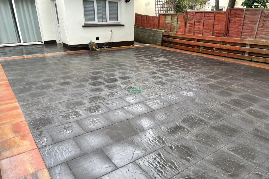 Patio with Cashel Slabs in Lucan, Dublin