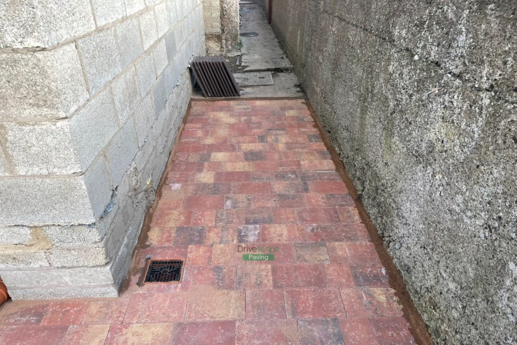 Raised Patio with Rustic Mellifont Paving in Cabra, Dublin (7)
