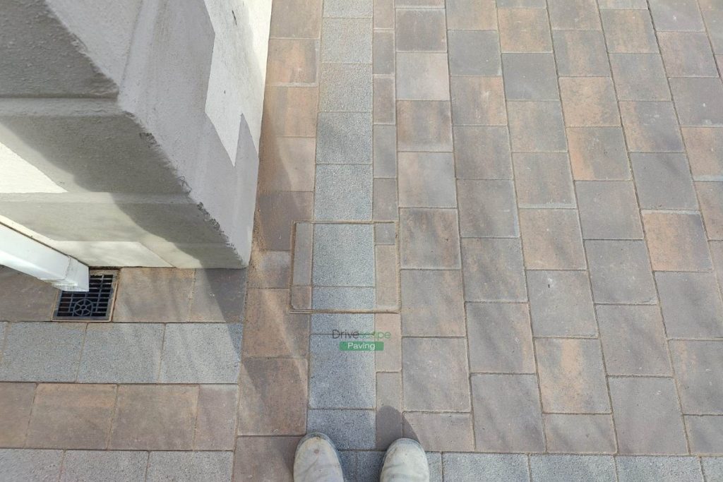 Driveway with Curragh Gold Corrib Paving and Black Granite Border in Newcastle, Co. Wicklow (3)