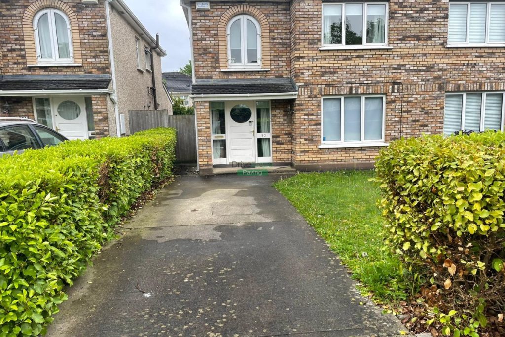 Tarmacadam Driveway with Granite Kerbing, Borders and Gravelled Areas in Clonsilla, Dublin (2)