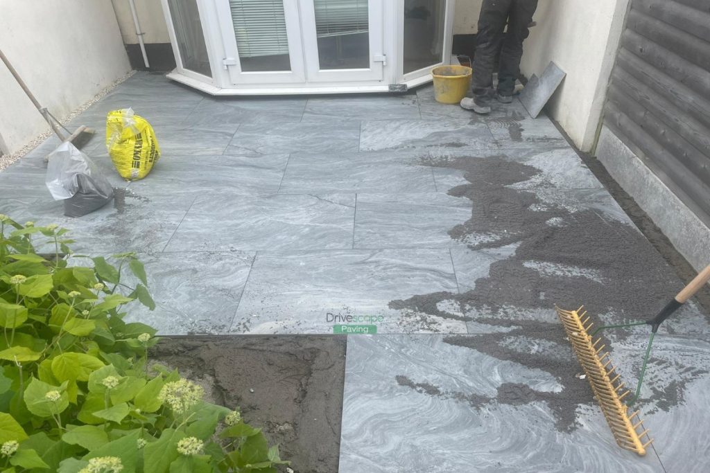 Porcelain Tiled Patio in Rathmines, Dublin (1)