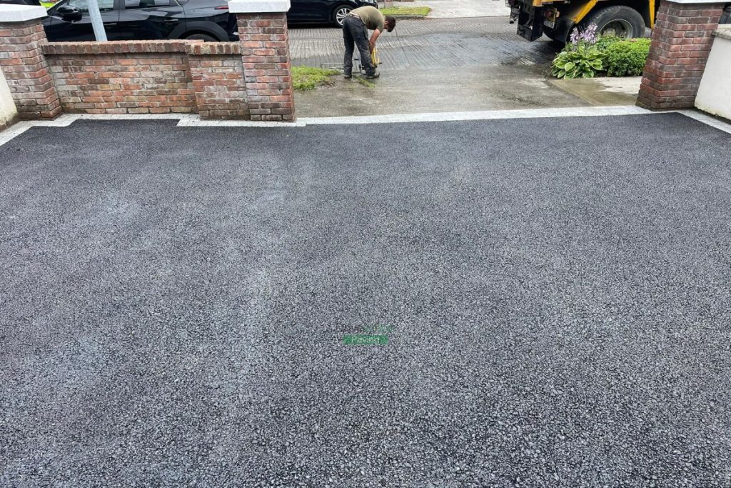 Asphalt Driveway with Granite Apron in Templeogue, Dublin (5)