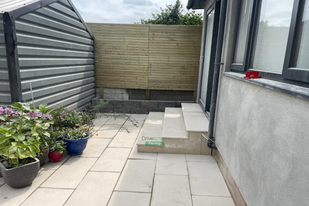 Asphalt Driveway with Steps and Porcelain Tiled Patio in Templeogue, Dublin (3)