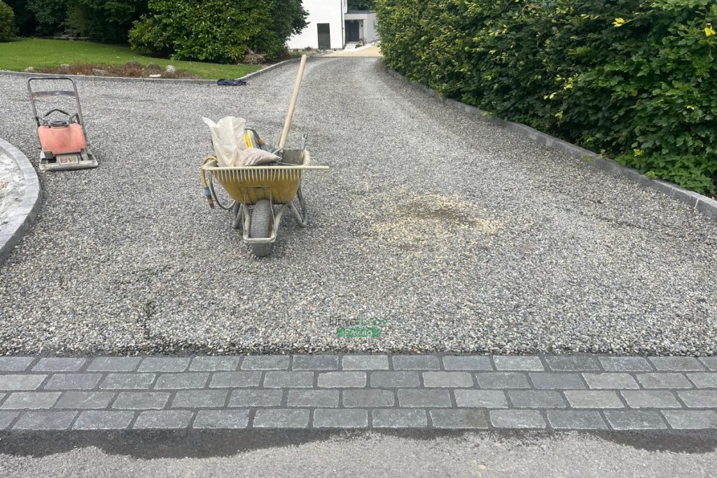 Driveway with Golden Ballylusk Gravel and Lismore Kerbs in Skerries, Co. Dublin (10)