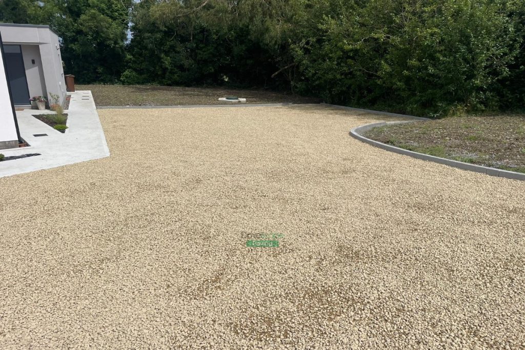 Driveway with Golden Ballylusk Gravel and Lismore Kerbs in Skerries, Co. Dublin (6)