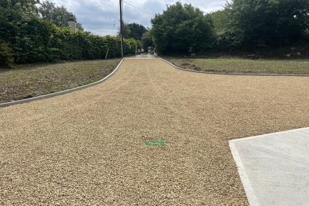 Driveway with Golden Ballylusk Gravel and Lismore Kerbs in Skerries, Co. Dublin (7)