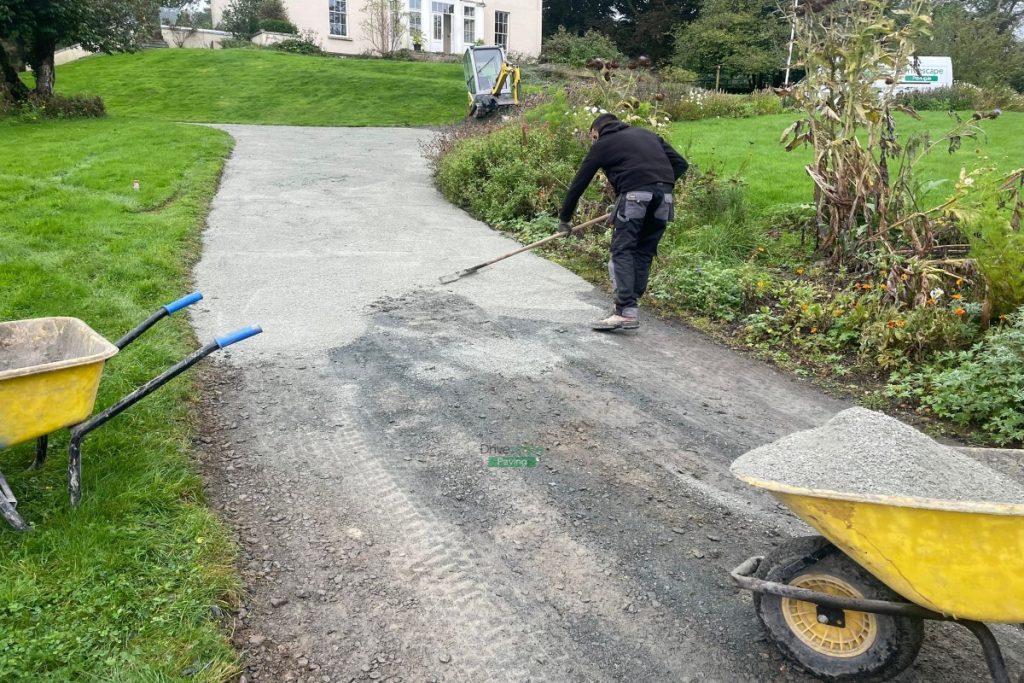 Asphalt Driveway with Golden Gravel in Rathdrum, Co. Wicklow (2)