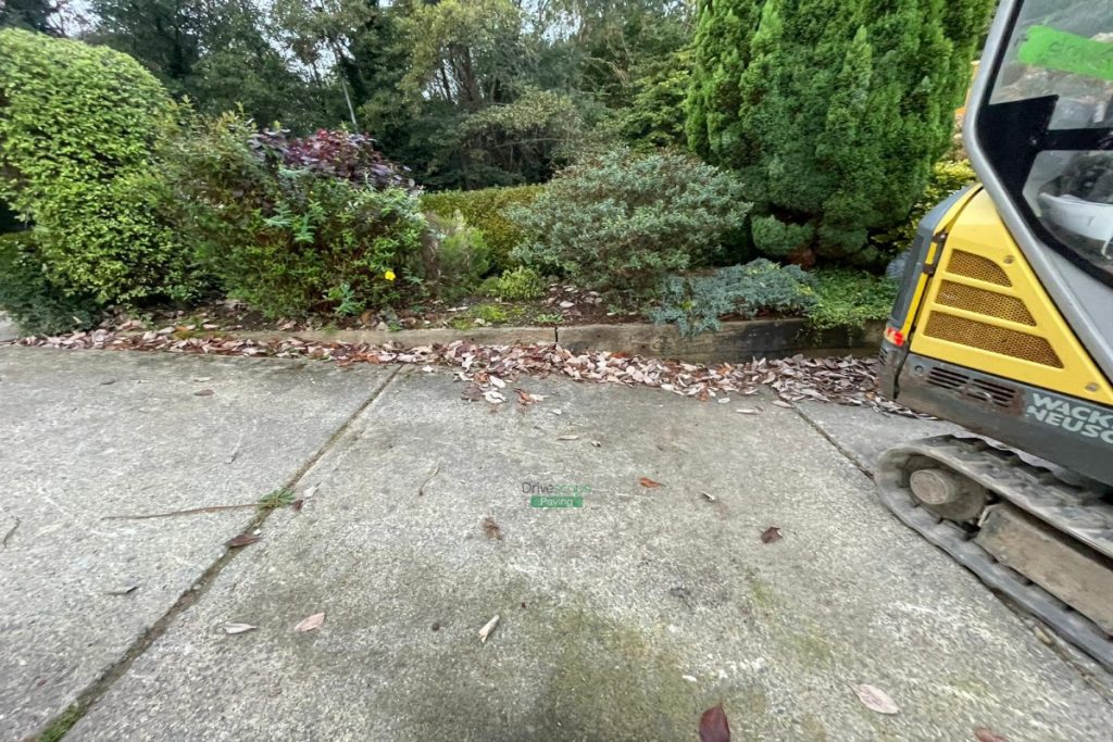 Driveway with Corrib Paving, Granite Borders and Step in Kilpedder, Co. Wicklow (3)