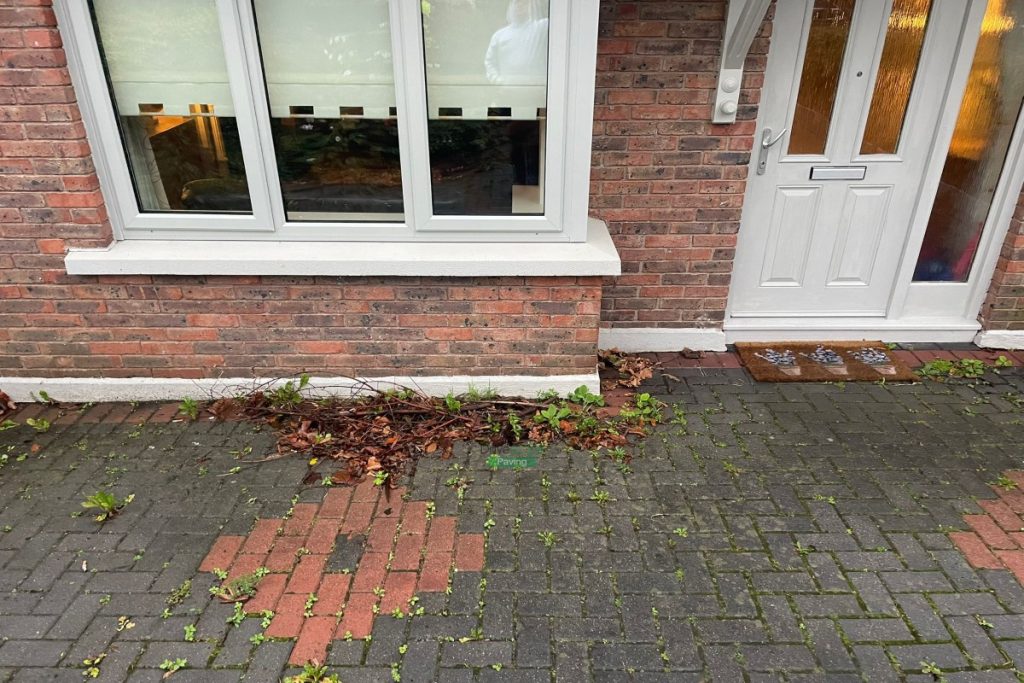 Driveway with Rustic Lismore Paving and Silver Granite Borders in Delgany, Co. Wicklow (1)