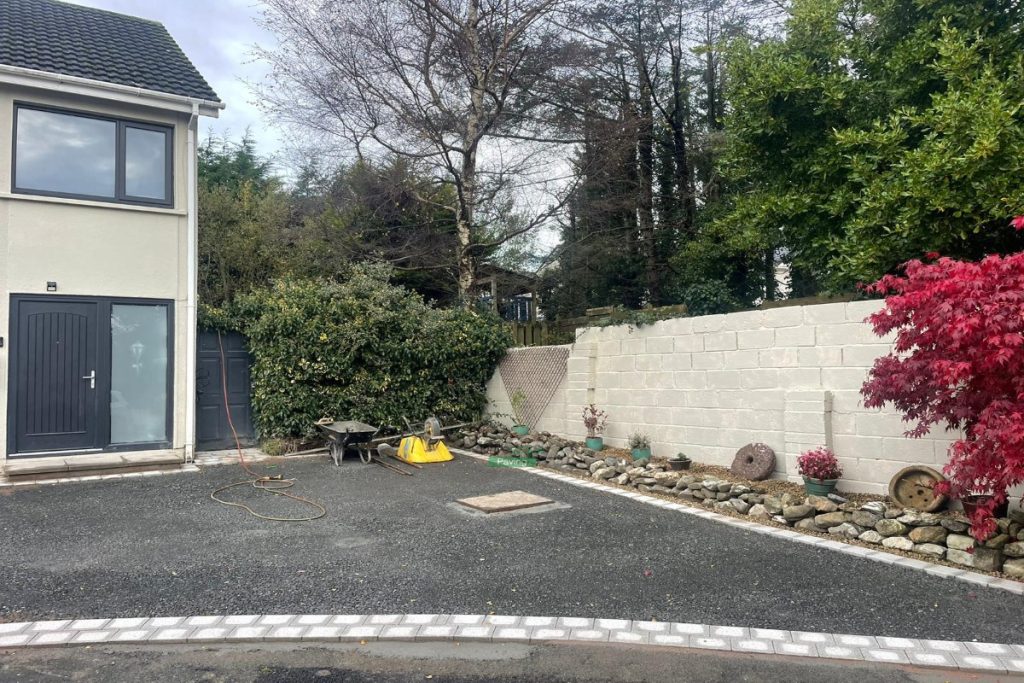 SMA Driveway with Silver Corrib Granite Border and Lismore Kerbs in Roundwood, Co. Wicklow (3)