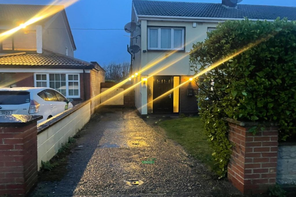 Asphalt Driveway with Corrib Border and Drains in Blanchardstown, Dublin (1)