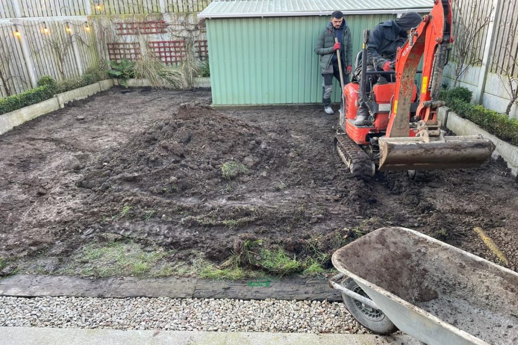 Artificial Grass and Drainage System Installation in Delgany, Co. Wicklow (2)