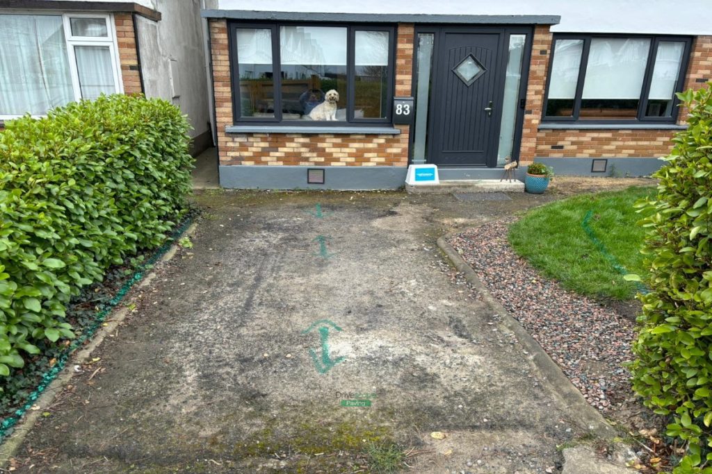 Asphalt Driveway with Silver Granite Corrib Paved Border in Portmarnock, Dublin (2)