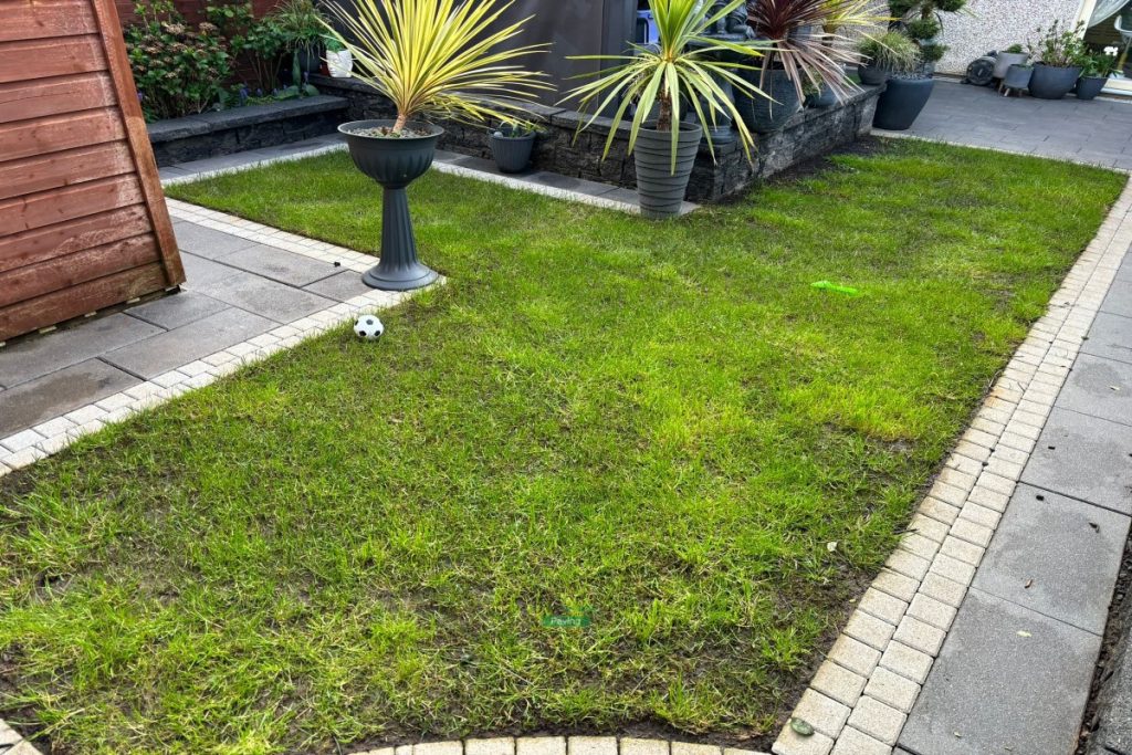 Artificial Lawn Installation in Hansfield Wood, Dublin (2)