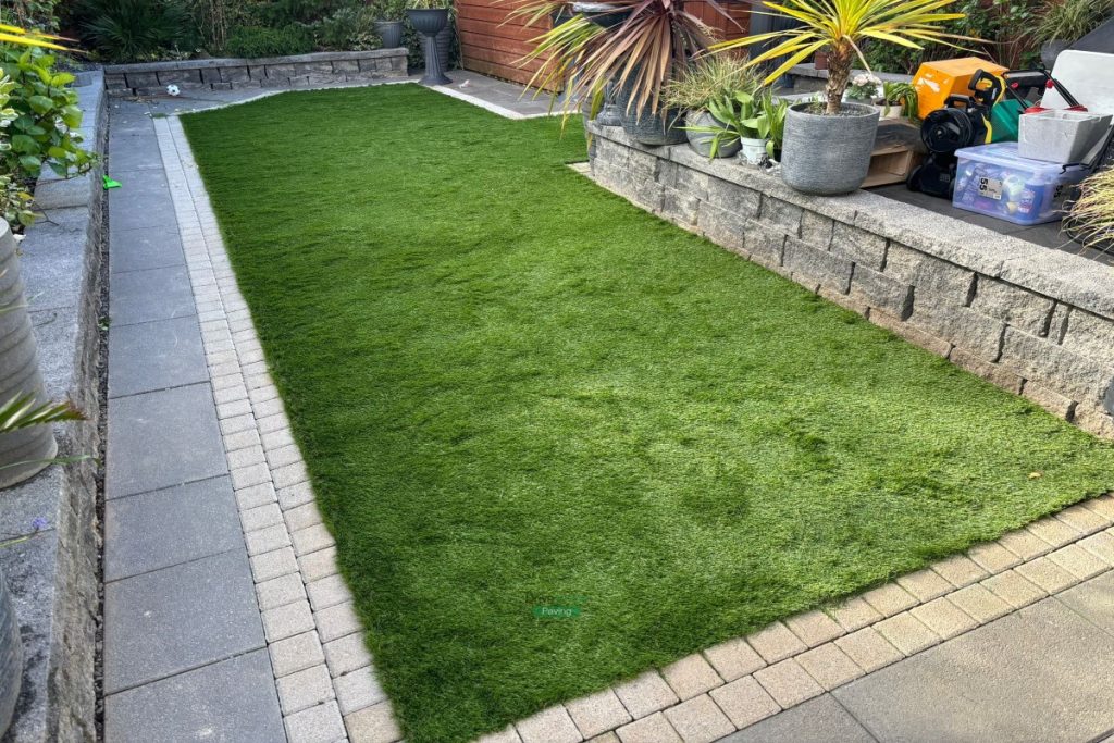 Artificial Lawn Installation in Hansfield Wood, Dublin