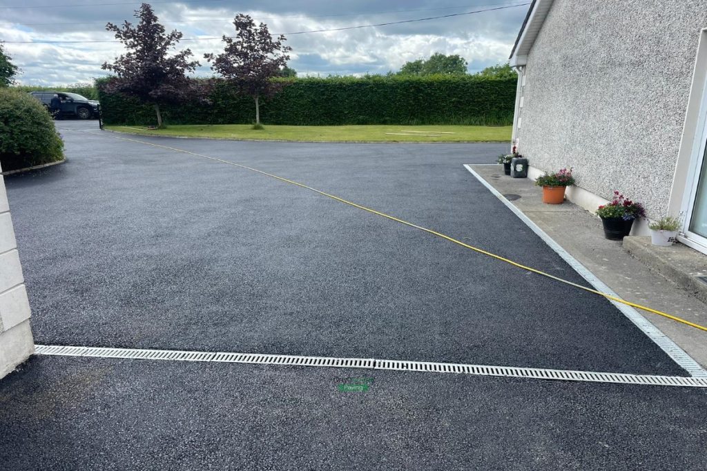 Asphalt Driveway with Drainage System in Ballyboughal, Co. Dublin (8)
