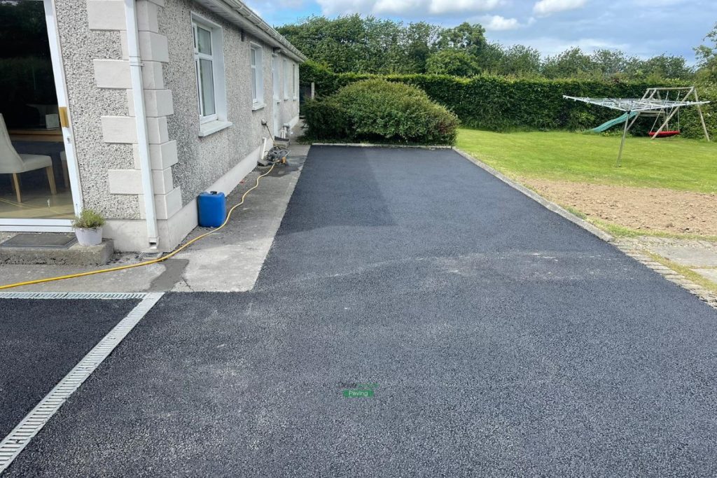 Asphalt Driveway with Drainage System in Ballyboughal, Co. Dublin (9)