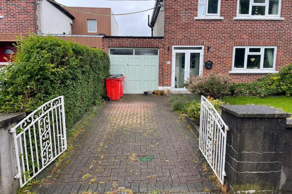 Asphalt Driveway with Granite Borderlines and Kerbing in Clontarf, Dublin (1)