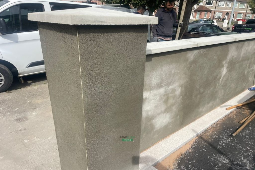 Asphalt Driveway with Silver Granite Border and Double Step in Artane, Dublin (4)