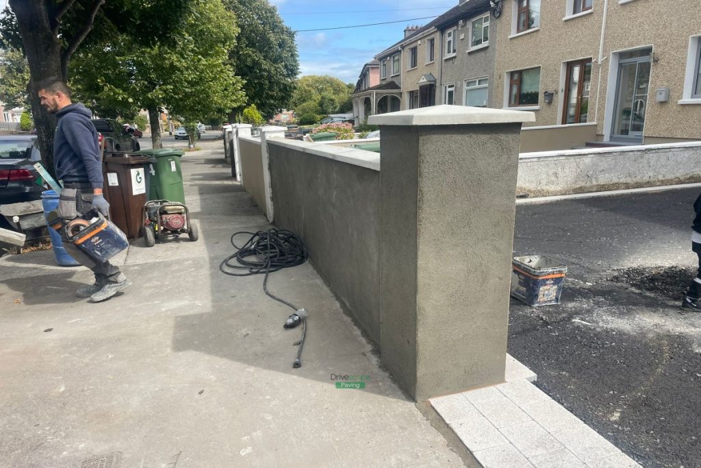 Asphalt Driveway with Silver Granite Border and Double Step in Artane, Dublin (5)