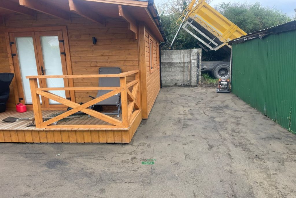 Porcelain Tiled Patio with New Fencing and Gate in Clontarf, Dublin (2)