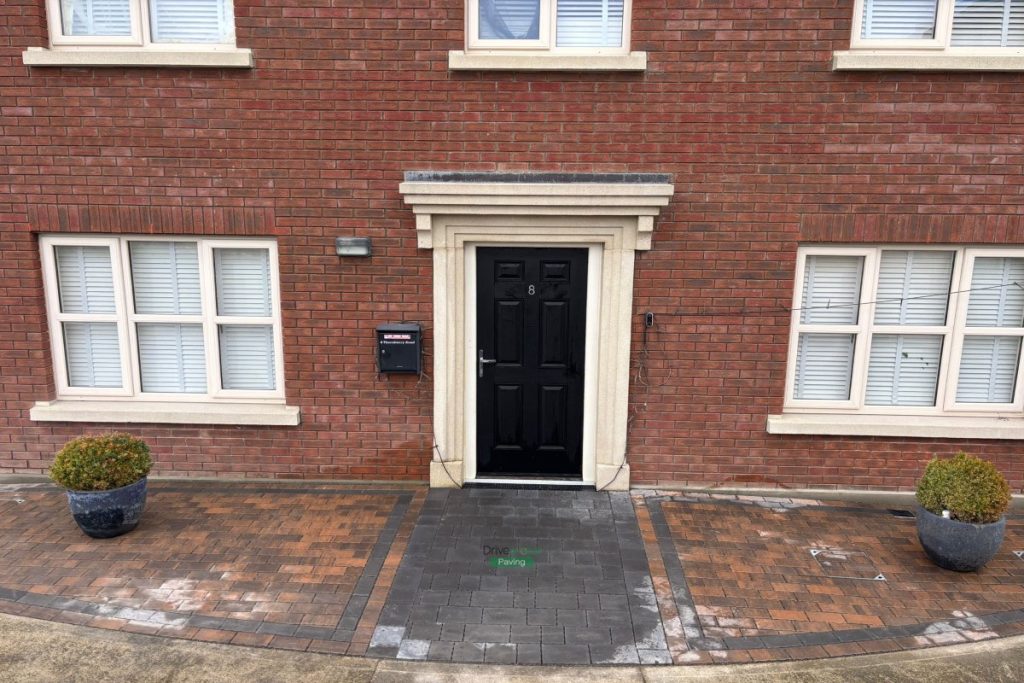 High-Quality Driveway Installation with Clima-Pave and Ashford Block in Sandyford, Co. Dublin