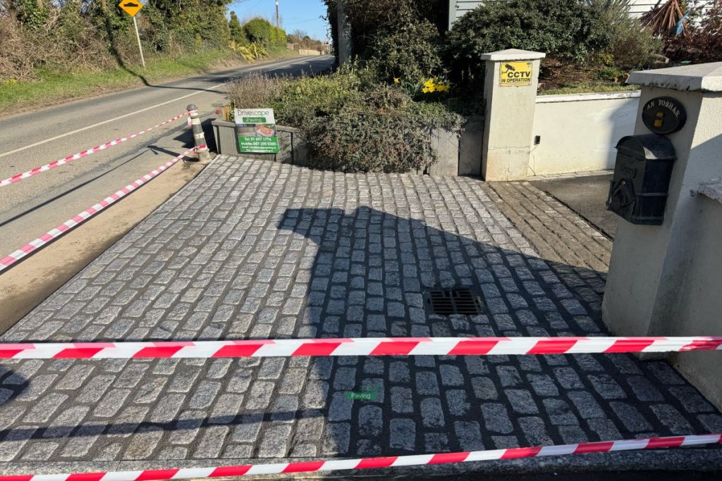 Granite Cobbled Apron in Portmarnock, Dublin