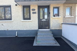 SMA Driveway with Bullnose Granite Steps and Borders in Saggart,&hellip;