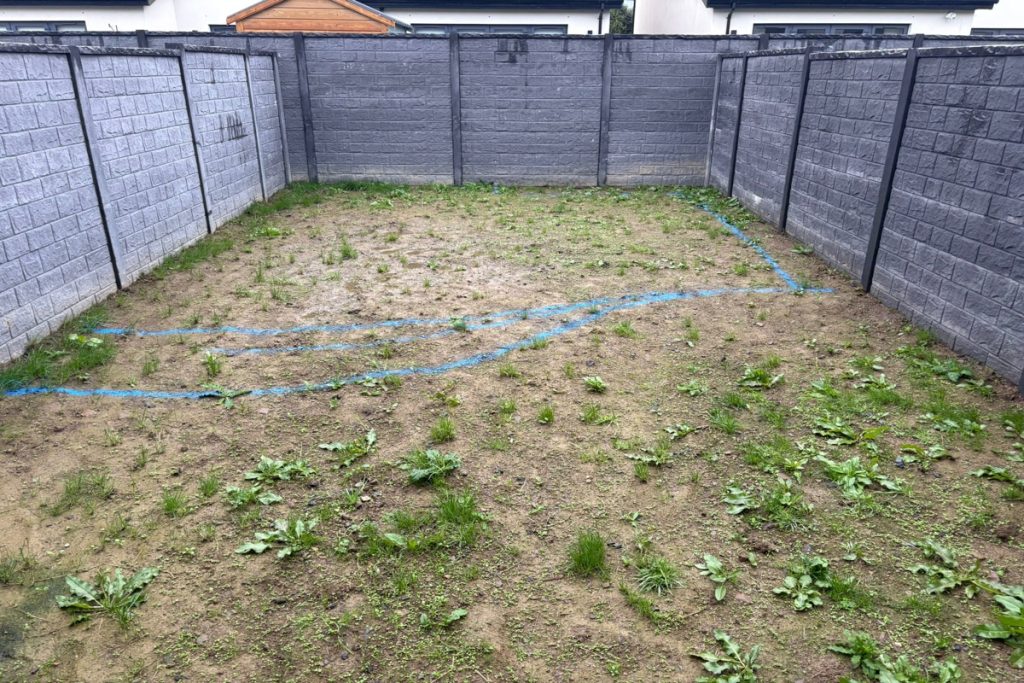 Porcelain Patio with Granite Detailing and Turf in Dunshaughlin, Co. Meath (2)