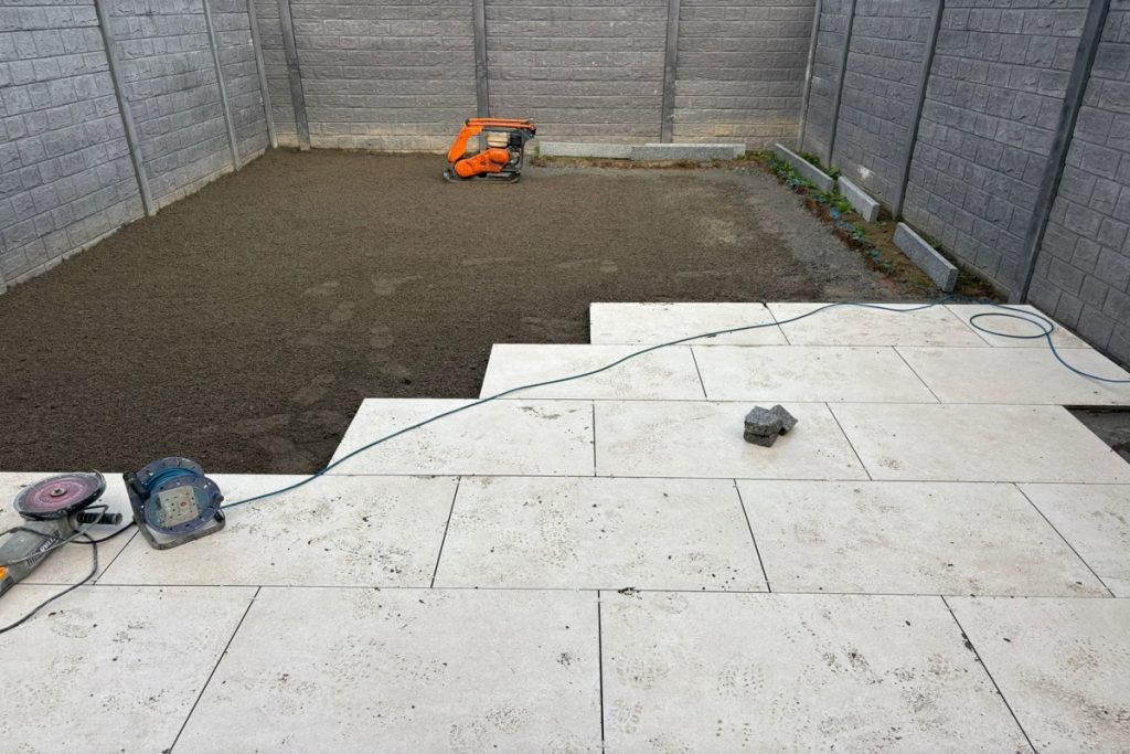 Porcelain Patio with Granite Detailing and Turf in Dunshaughlin, Co. Meath (3)