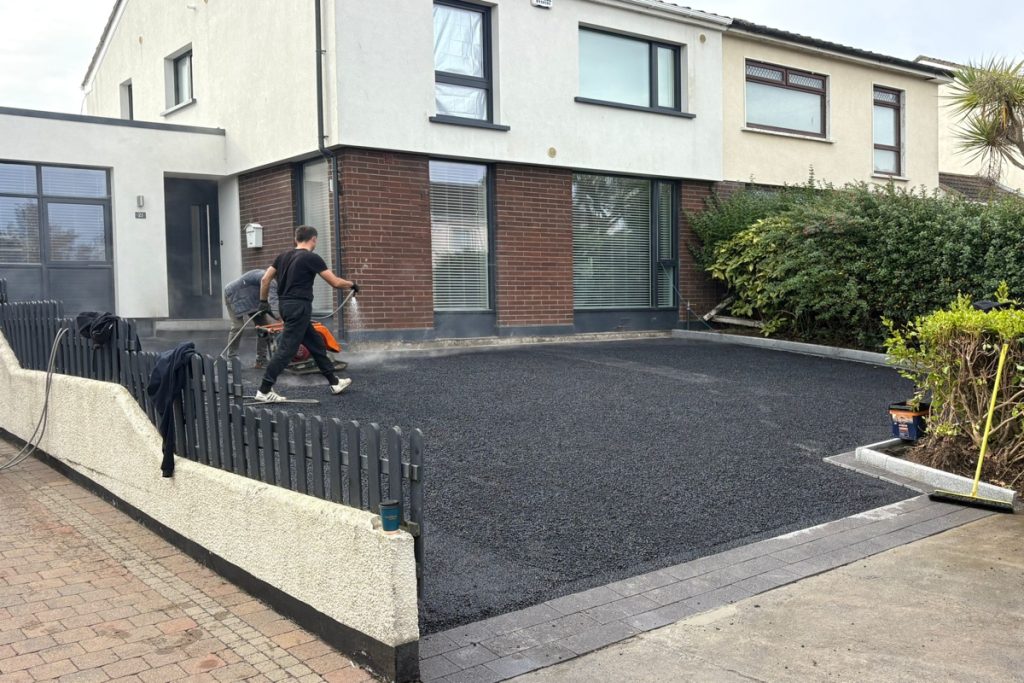 Resin Driveway with Black Granite Features in Portmarnock, Dublin (4)