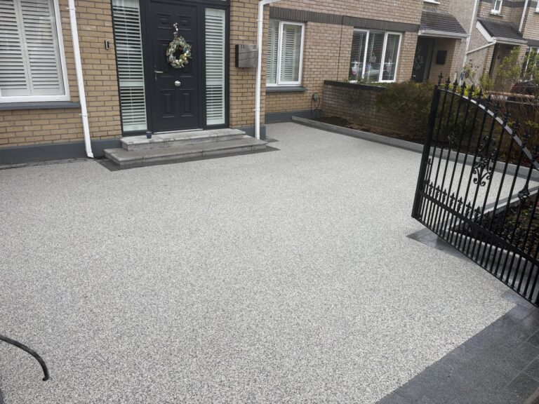 Resin Bound Driveway with Granite Apron in Clonsilla, County Dublin